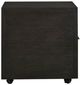 Bassett® Furniture HomeWork Dark Mocha Storage Cart-3