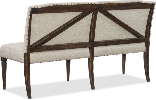 Hooker® Furniture Roslyn County White Upholstered Dining Bench-1