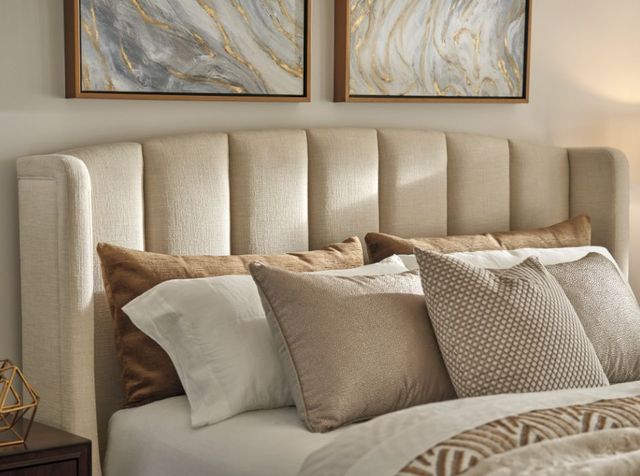 Lexington Home Customizable Savoy Rendezvous California King Upholstered Panel Bed-2