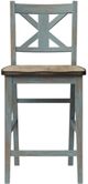 Bernards Summerville II Blue Counter Stool-2