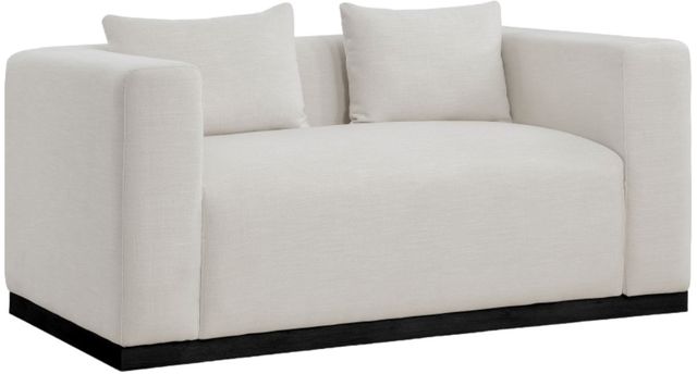 Meridian Furniture Alfie Beige Linen Textured  Loveseat-0