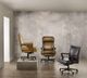 Hooker® Furniture EC Rochelle Dark Blonde Swivel Tilt Executive Chair-1