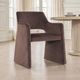 Primo™ International Barksdale 2-Piece Chocolate Velvet Dining Arm Chair Set-1