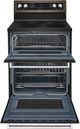 KitchenAid® 30" PrintShield™ Black Stainless Steel Freestanding Electric Range-3