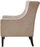 Olliix by Madison Park Cream Addy Wing Chair-1