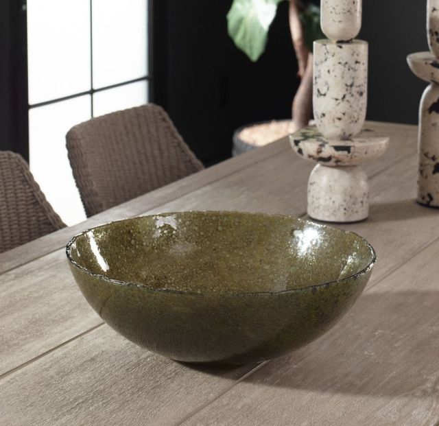 Uttermost® Veridian Shimmer Green Bowl-4