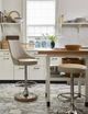Century® Thomas O'Brien Aquila Backless Bar Stool-1