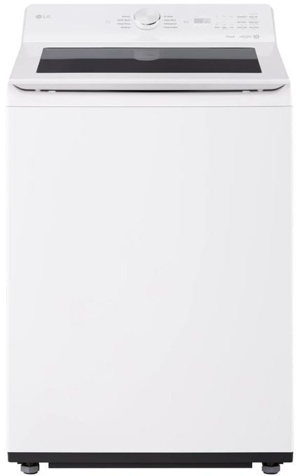 LG White Front Load Washer & Electric Dryer Laundry Pair-1