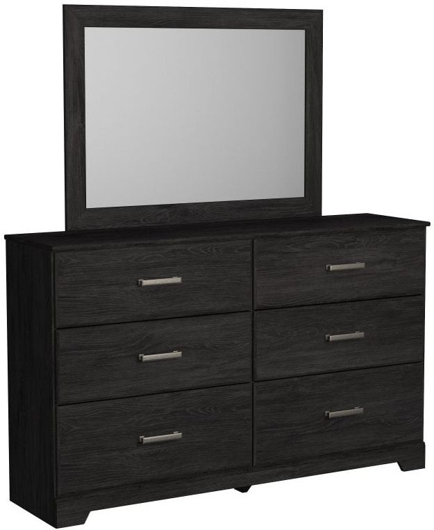 Signature Design by Ashley® Belachime Black Dresser and Mirror
