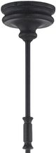 Forty West Barton Black 6-Light Chandelier-5