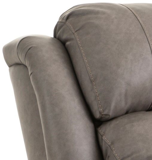 HomeStretch Fairbanks Gray Power Recliner-1
