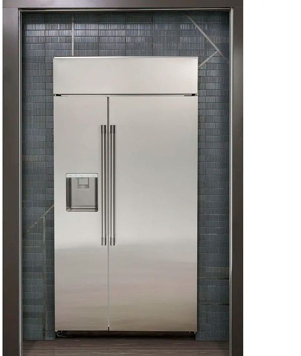 Monogram 42 in. 24.5 Cu. Ft. Stainless Steel Built In Counter Depth Side-by-Side Refrigerator