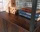 Sauder® Market Commons® Rich Walnut™ Storage Cabinet-2