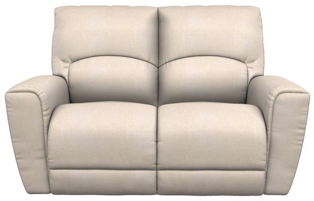 La-Z-Boy® Cassian Sand Power Reclining Loveseat with Headrest-1