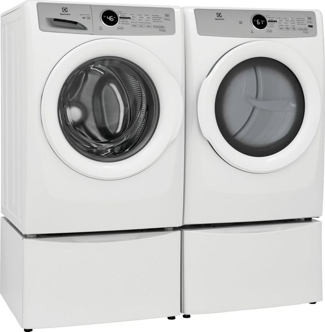 Electrolux® White Front Load Washer & Gas Dryer Laundry Pair-4