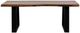 Porter International Designs Manzanita Harvest Coffee Table with Black Metal Base -1