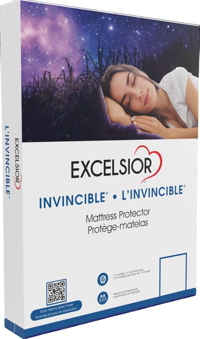 Excelsior® Invincible® Twin Mattress Protector-0