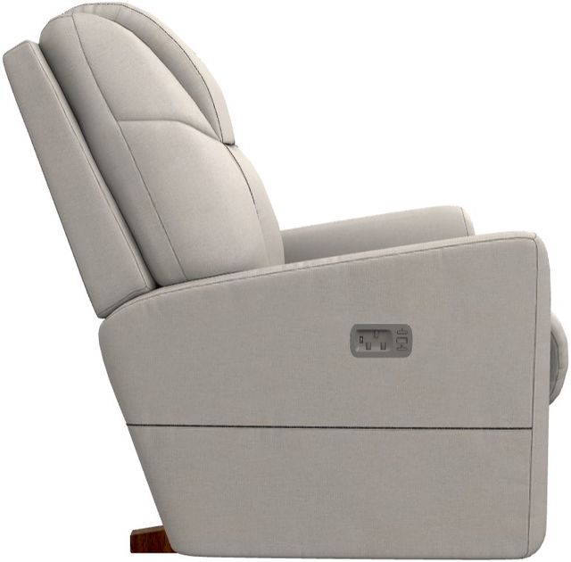 La-Z-Boy® Sparrow Oat Power Rocking Recliner with Headrest-2