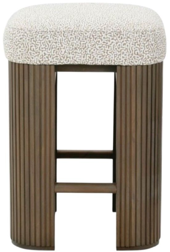 Rowe® Customizable Kindred Upholstered Counter Stool-1