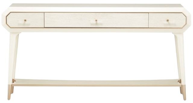 Michael Amini® La Rachelle Medium Champagne Console Table-2