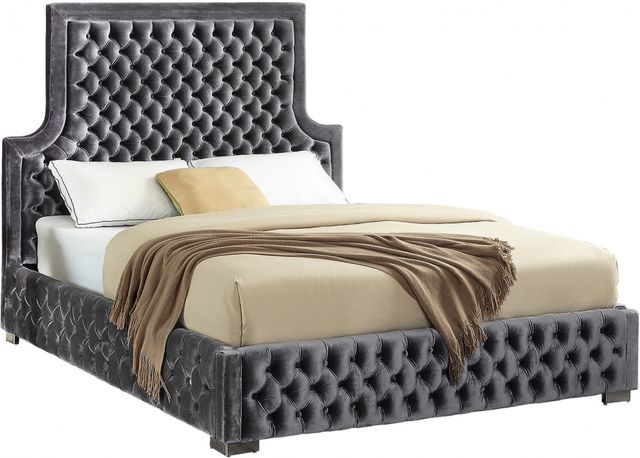 Meridian Furniture Sedona Grey Queen Bed-0