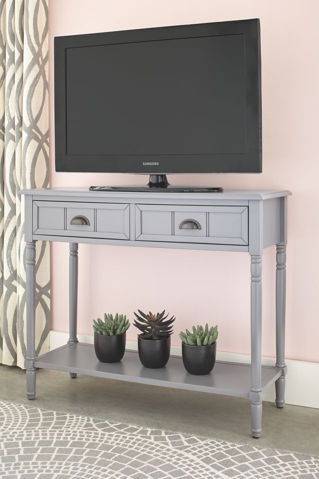 Signature Design by Ashley® Goverton Gray Console Sofa Table-4