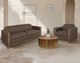International Furniture Direct Balam Brown Ottoman-3