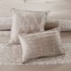 Olliix by Madison Park 7 Piece Taupe King Ava Chenille Jacquard Comforter Set-5