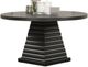 New Classic® Home Furnishings Plateau Rustic Espresso 54" Dining Table-0