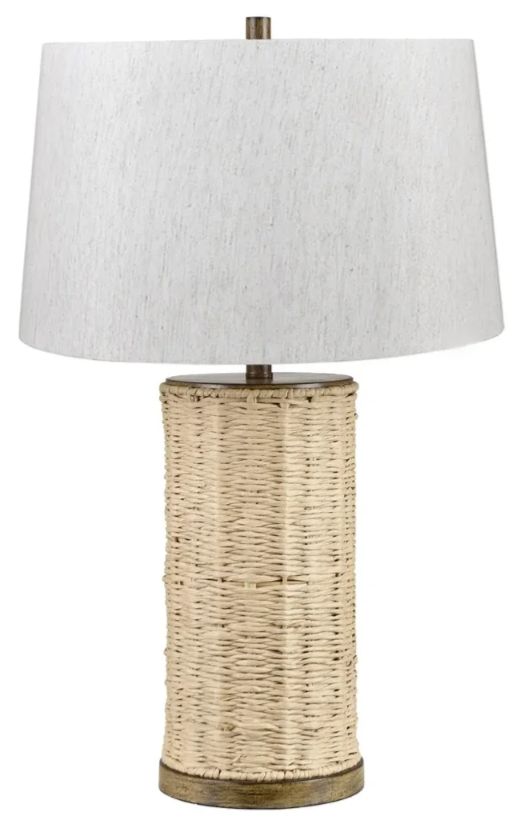 Crestview Collection Wrenley Grass Rope Table Lamp-0