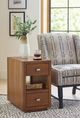 Hammary® Premise Auburn Charging Chairside Table-1