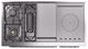 Ilve® Nostalgie II Series 48" Burgundy Pro Style Dual Fuel Range-3