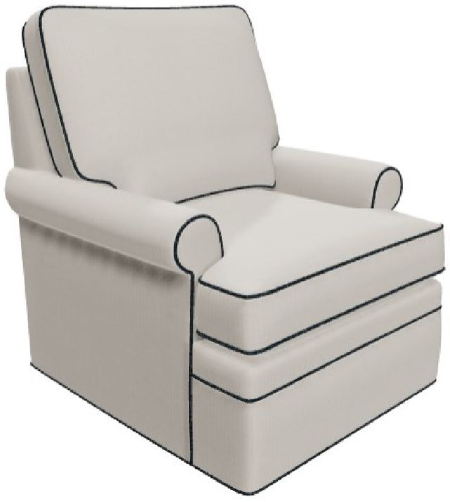 Craftmaster® Customizable Soft Haven Accent Swivel Chair-0