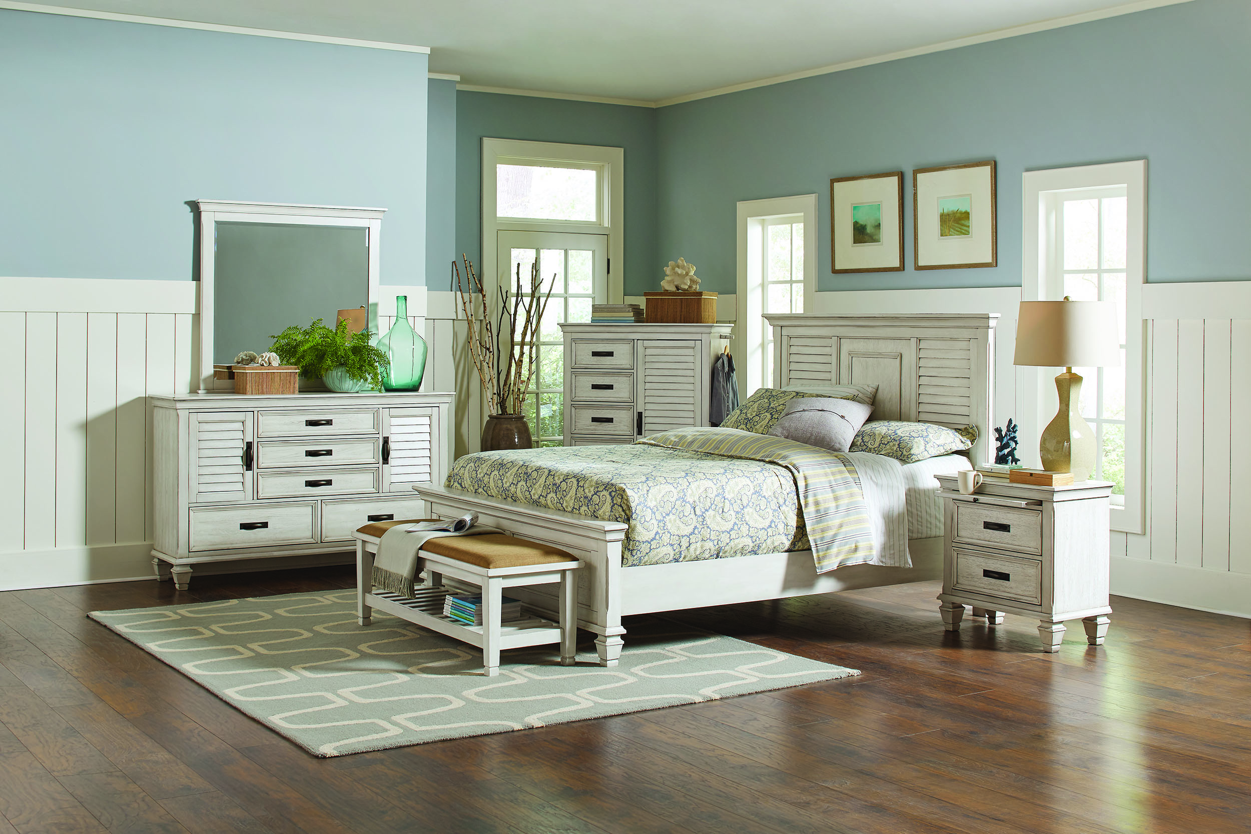 Coaster Franco Queen Bed - Thumbnail 2