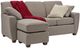 La-Z-Boy® Piper Stone Sofa with Chaise-3