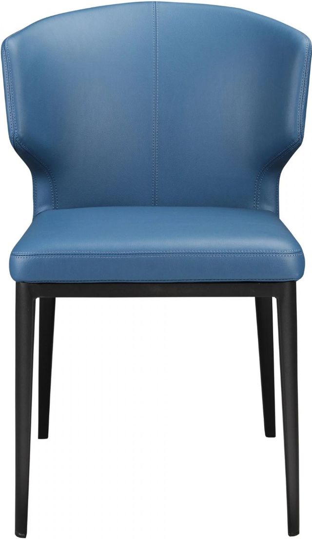 Moe's Home Collection Delaney 2-Piece Sky Blue Dining Side Chair Set-1