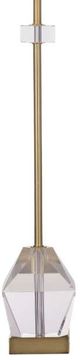 Bassett Mirror Hampton Clear/Gold Table Lamp-2