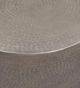 Riverside Furniture Nadene Antique Pewter Drum Side Table-2