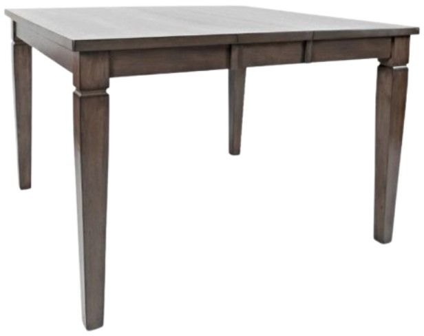 Jofran Inc. Lincoln Square 6-Piece Dark Espresso/Light Cream Counter Dining Set-2