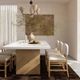TOV Furniture Calla Cream Dining Chair-1