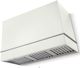 AGA Loge 48" White Wall Mounted Range Hood with Polished Chrome Trim-0