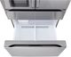 LG 36” 28.6 Cu. Ft. PrintProof™ Stainless Steel 4 Door French Door Refrigerator with Full Convert Drawer-4