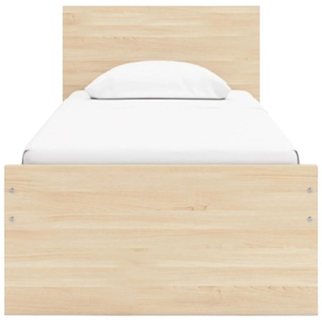 Signature Design by Ashley® Onita Natural Twin Panel Platform Bed-2