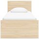 Signature Design by Ashley® Onita Natural Twin Panel Platform Bed-2