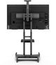 Kanto Single Tray Black Mobile TV Mount-2