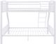Powell® Heavy White Twin Over Full Bunk Bed-3