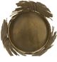 A & B Home Gold Feather Candle Holder-2