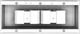 Vent-A-Hood® 66" White Contemporary Island Range Hood-2