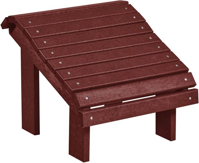C R Plastic Burgundy Premium Footstool-0