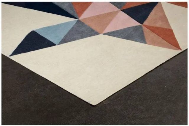 Renwil® Shela-Sample Textured 16"'x16"' Throw Rug-2
